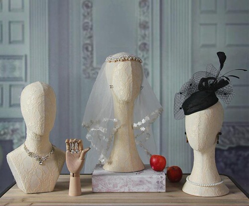 Hat rack model head mold dummy head accessories scarf wig display props can be inserted directly into the needle mold hat rack hat holder