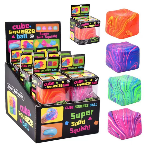 Cross-Border Needoh Maltose Flow-Pattern Ice Cube Squeeze Toy Sensory Stress Relief Gadget Slow Rebound