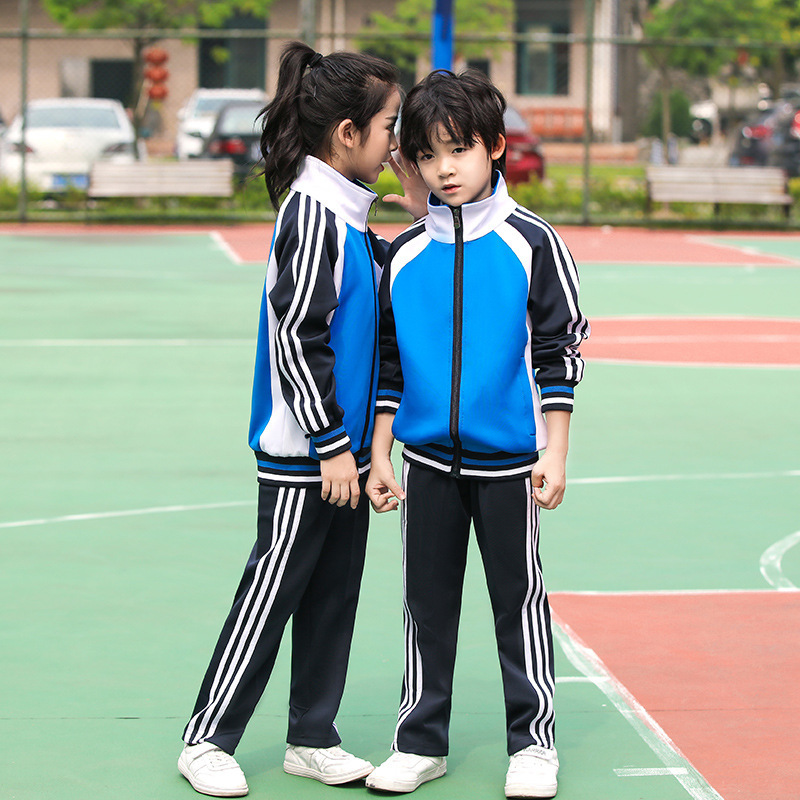 Spring and Autumn School Uniform Set for High School Students, College Style Sports Meeting Class Uniform, Junior High School Student Jacket, Jk Uniform, Campus Style