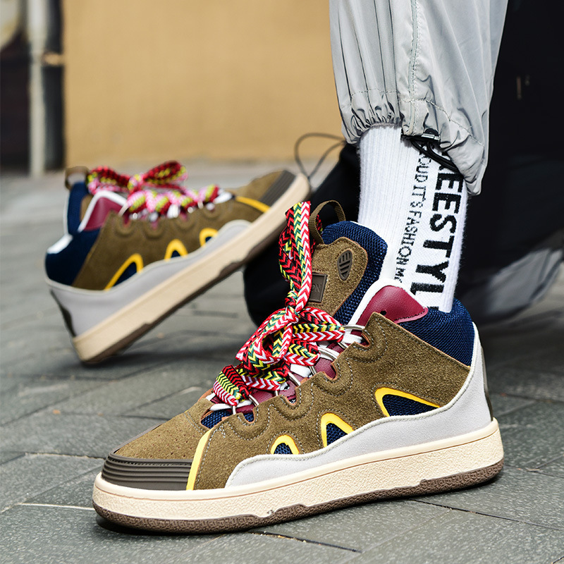Men's Shoes 2025 New Autumn and Winter Harajuku Fengde Training Shoes Couple All-match Torre Shoes Youth Hugh Mens shoes Men's Shoes 2025 New Autumn and Winter Harajuku Fengde Training Shoes Couple All-match Torre Shoes Youth Hugh Mens shoes