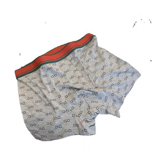Big brand men's gentleman's boxer briefs Modal trendy brand printed cotton underwear luxury Guchi IV men's boxer briefs