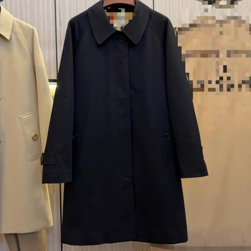 High-End British Style Hot-Selling Export New Women's Clothing Camden Windbreaker Gabaandi Cotton Slightly Waterproof Windbreaker Jacket High-End British Style Hot-Selling Export New Women's Clothing Camden Windbreaker Gabaandi Cotton Slightly Waterproof Windbreaker Jacket