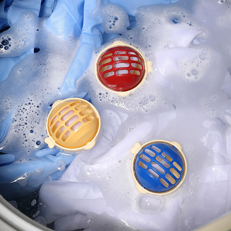 河豚洗衣球洗衣机过滤网除毛粘毛防缠绕去毛吸毛器洗护清洁漂浮物