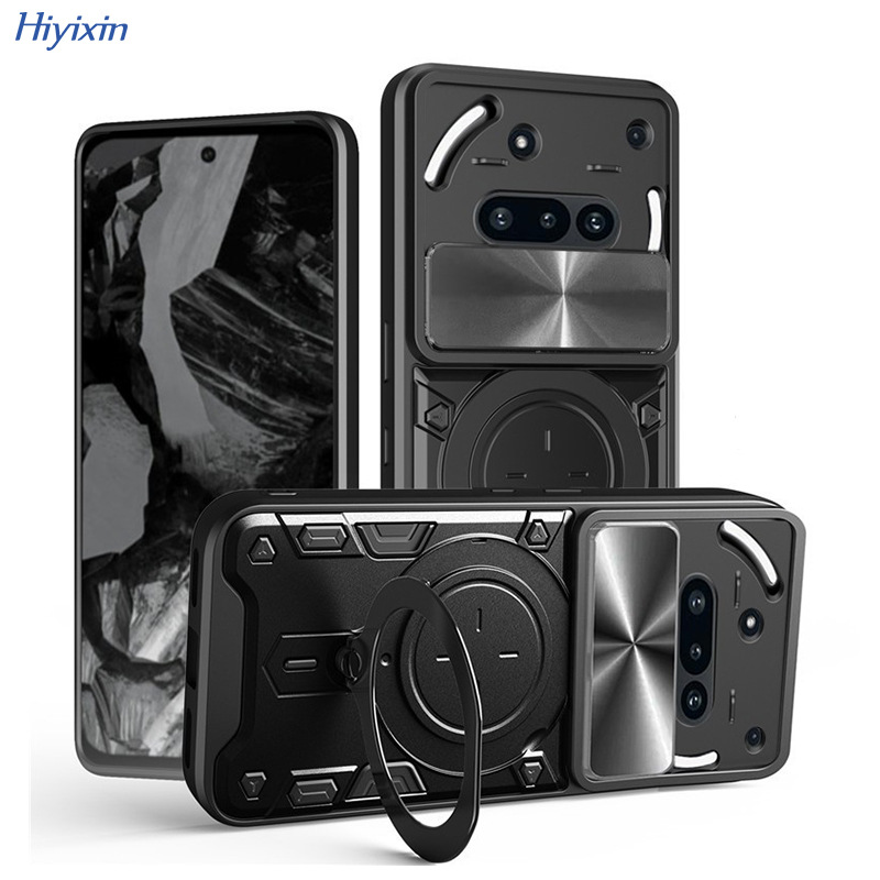Suitable for Nothing Phone 3A Push Window Bracket Mobile Phone Case Cmf Phone 2 Pro Anti-Fall Protective Cover