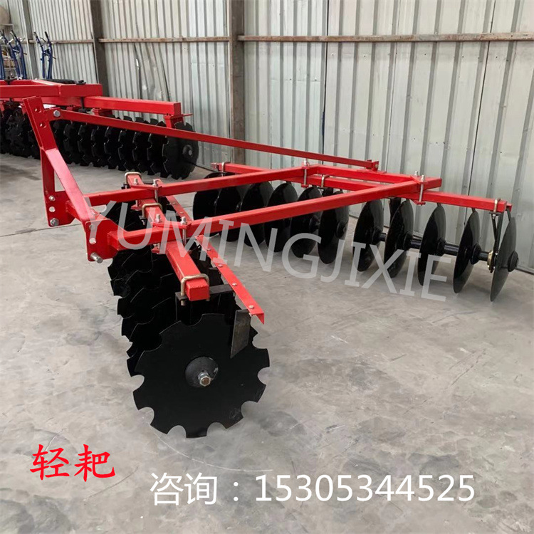 圆盘中耙 土地耕整机械 拖拉机带耕地碎土圆盘耙 中耙 轻耙 重耙