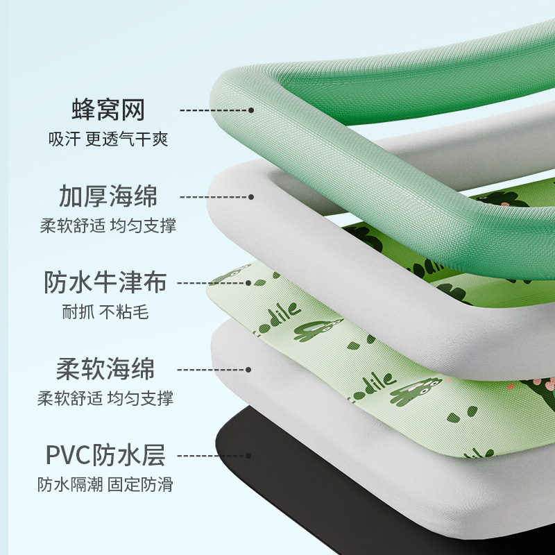 Nuevo verano fresco para mascotas manta para dormir para gatos manta para perros resistente a las mordeduras