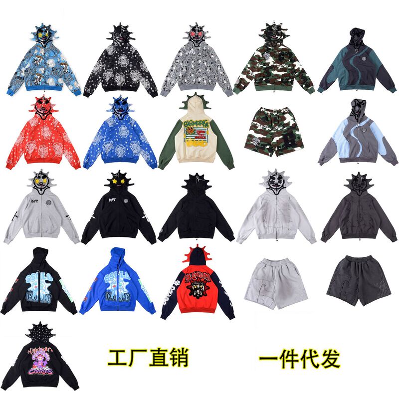 Foreign Trade Wholesale Glo Gang European and American Trendy Brand Sweatshirts