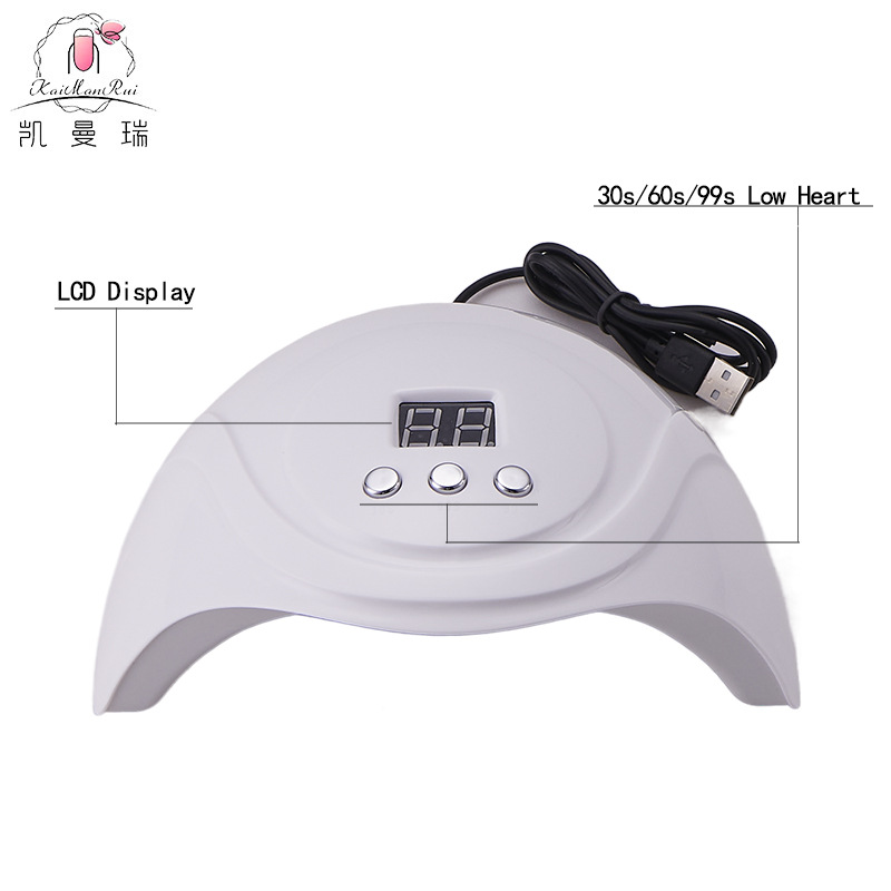 Nueva luz de manicuras S3 inducción de secado rápido indolor luz de fototerapia 24 lámparas UV lámparas de manicuras domésticas esmalte de uñas lámparas de horno