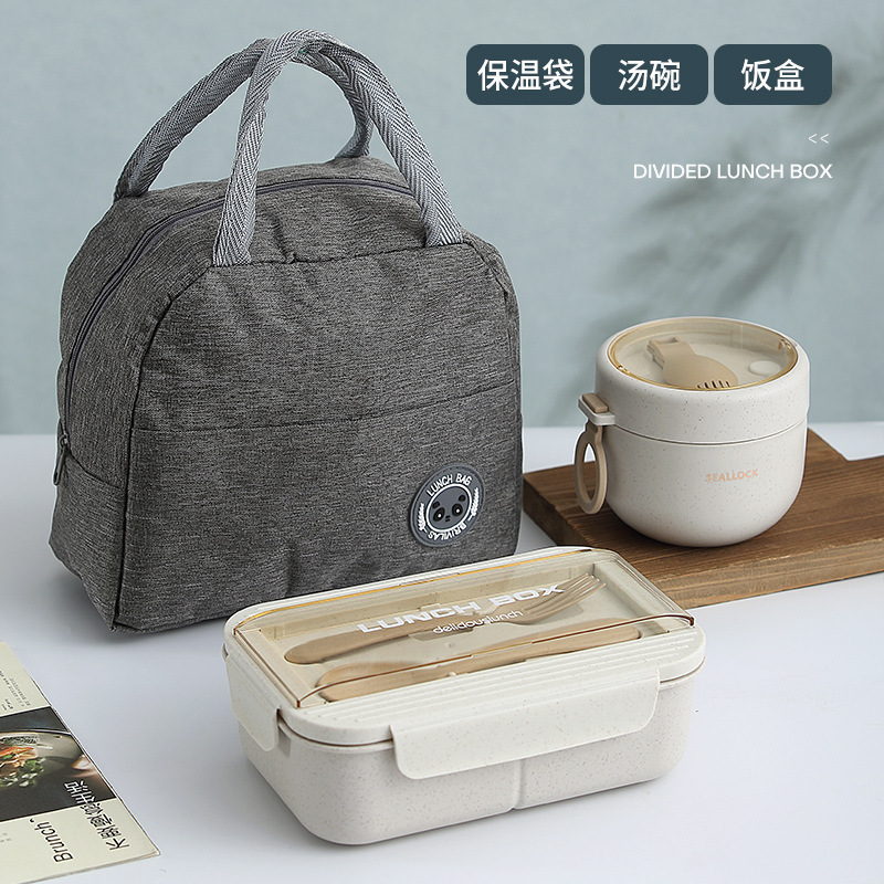 ボックス弁当箱ランチ食器クロスボーダー電子レンジ学生サラリーマンポータブル和風弁当箱小麦大容量なし|undefined