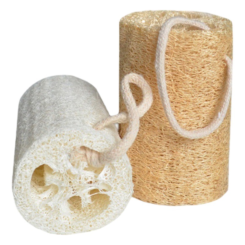 Comercio exterior al por mayor Loofah esponja plato cepillo Loofah esponja cepillo olla Baño de flores tienda departamental Toalla de baño olla cepillo plato bloque