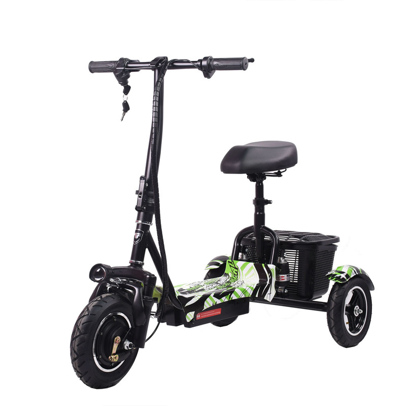 Factory Direct Family Car Small Adult Elderly Travel Women Pick-up Children Foldable Electric Three Wheels