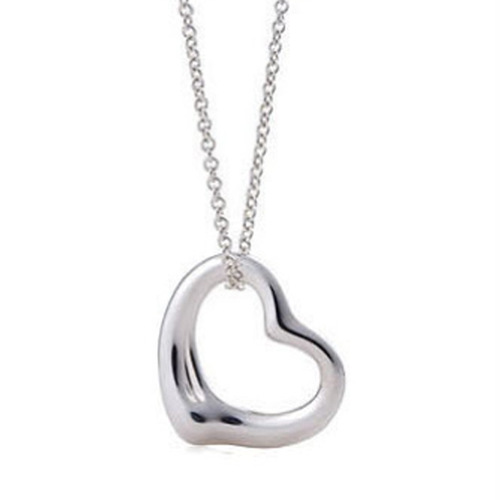 Ins Korean Version Popular Summer New Celebrity Match Heart Necklace Elegant Versatile Trendy Accessory Clavicle Chain Women