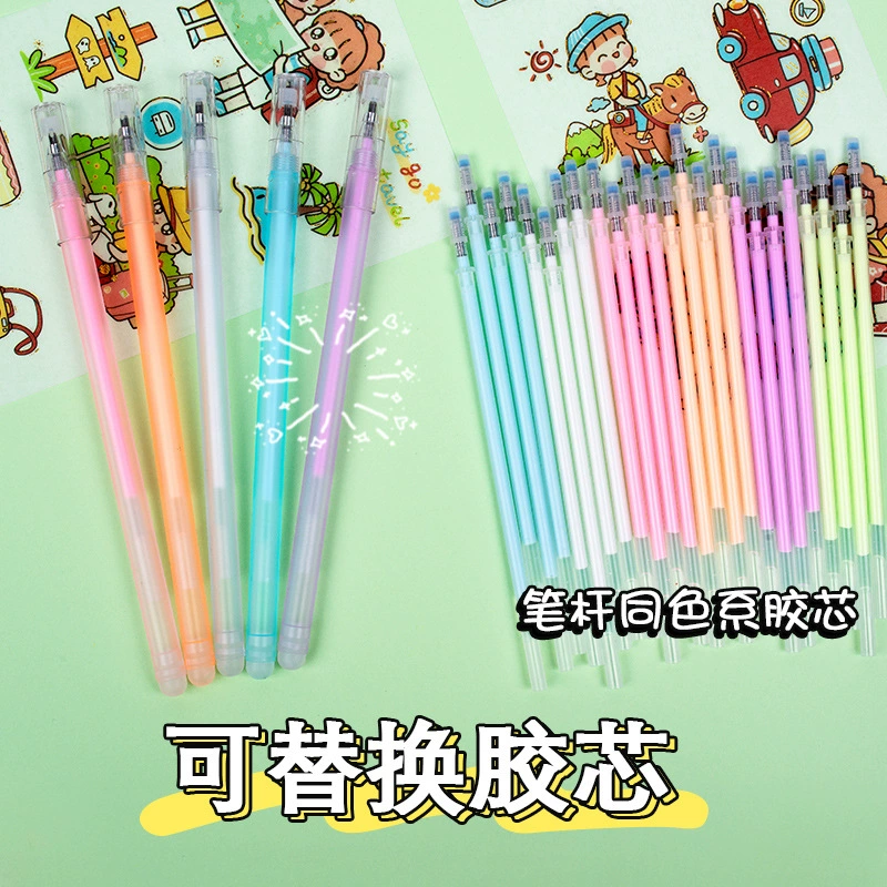 Клей-ручка Dot Glue Pen, клеящий стержень нажимной типа, быстрая сушка детская поделочная ручка, варианты MULTI‑COLOR