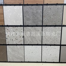 现代仿古砖水泥灰600X600浅淡米黄素色土黄地板砖哑光800瓷砖工程