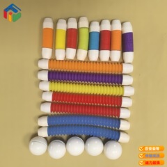 跨境伸缩拉拉磁力棒玩具 磁力玩具可伸缩磁力益智玩具 磁力棒玩具