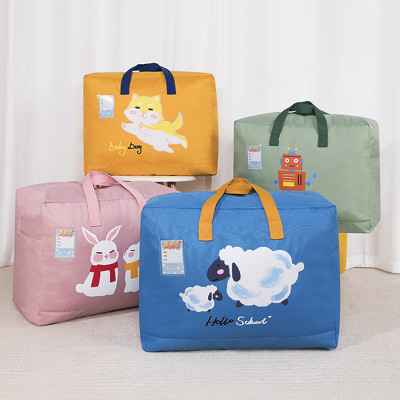 kindergarten Cartoon Quilts bags clothes household Move Storage bag capacity luggage portable Moisture-proof Storage bag