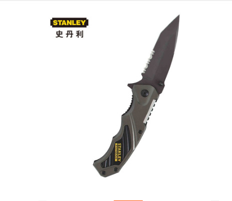 史丹利FatMax折叠刀工具重型割刀带锯齿多功能折叠刀FMHT10311-23