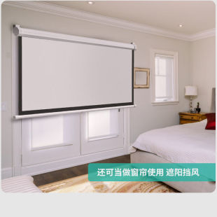 Manual Projection Screen for Home Use