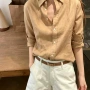 夏季宽松新款长袖衬衫