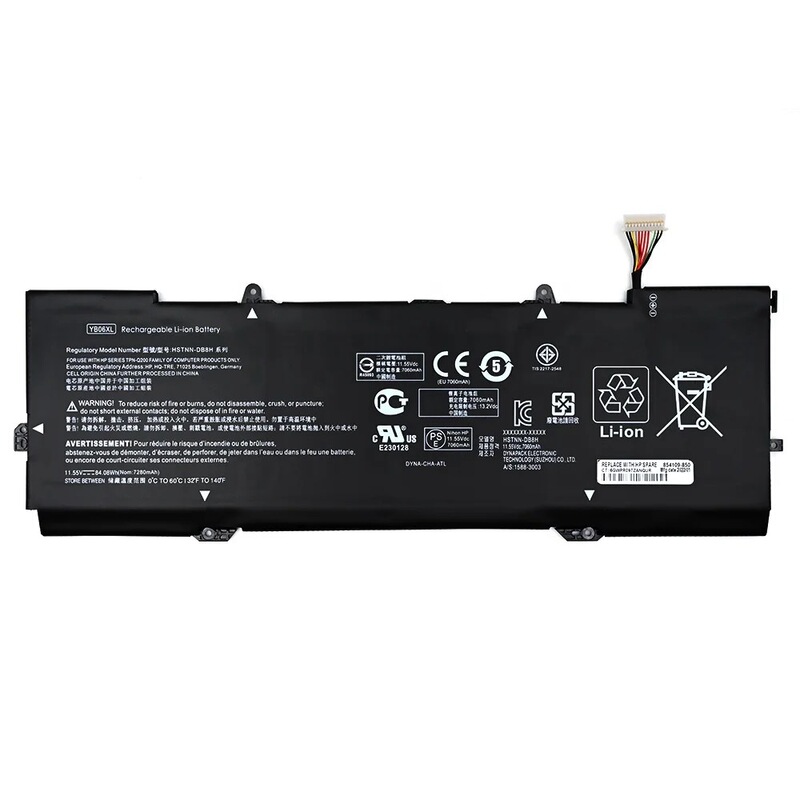 For HP Spectre X360 15-ch013TX TPN-Q200 YB06XL laptop battery