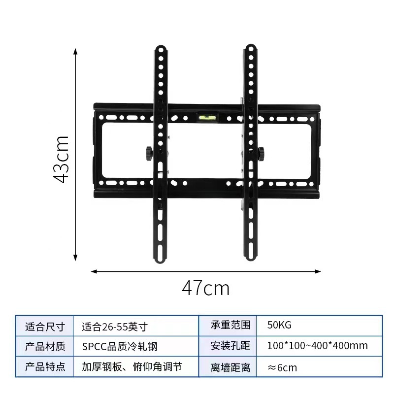 TV rack TV soporte TV rack TV pared colgante TV rack 14-80 pulgadas Guangdong fabricante en stock
