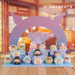 可爱小团子盲盒手办创意卡通树脂摆件公仔礼物可爱治愈系桌面摆件