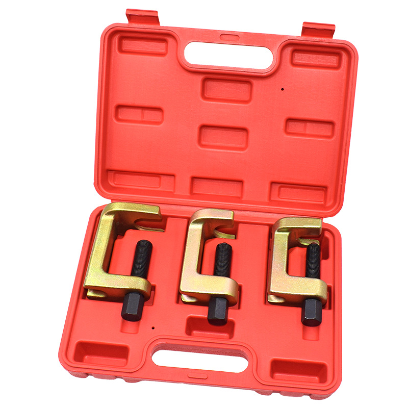 3件套球头取出器 立式球头拉拔器 横拉杆球头拔卸器 汽修工具箱组