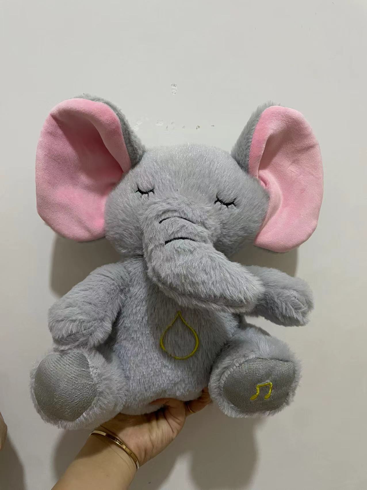 Transfronterizo popular respiración oso luminoso juguete iluminación voz calmante oso sueño oso bebé dormir música muñeca