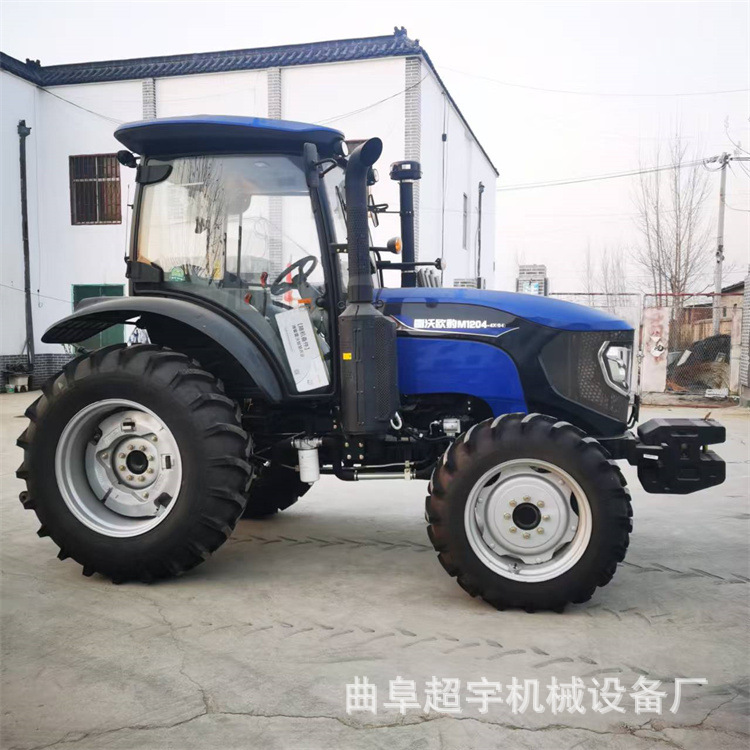 品质雷沃1204水旱两用拖拉机 强升强降四驱车轮式灭茬旋耕拖拉机