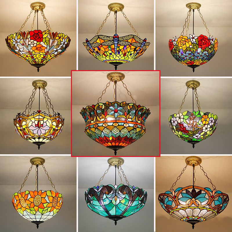 Free Shipping European Style Creative Chandelier Retro Restaurant American Living Room Aisle Corridor Entrance Balcony Anti-Chandelier