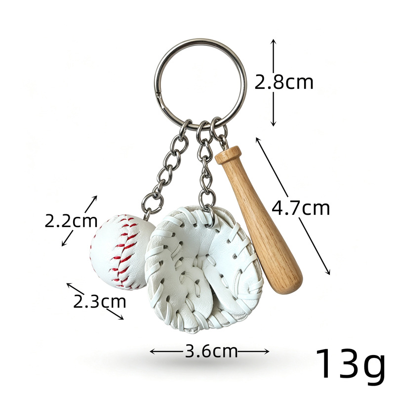 Llavero Colgante para Bolso con Diseño de Comida Realista de PVC