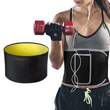亚马逊跨境健身收腹带氯丁橡胶运动暴汗护腰带塑身瑜伽美体束腰带