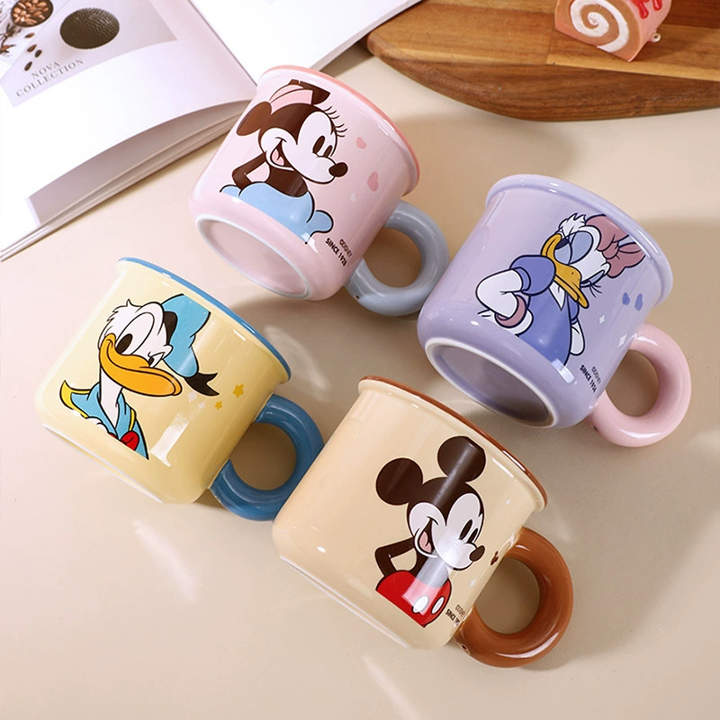 Mug (Disney) 410 ml, ceramic cartoon design with rounded handle