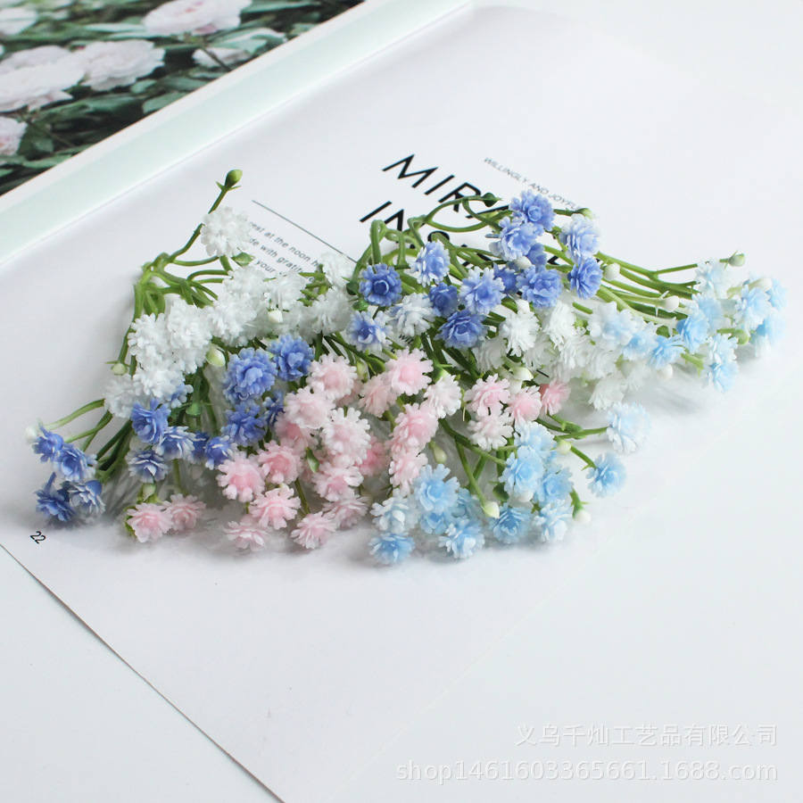 Gypsophila same style hair accessories material handmade diy headgear matching Gypsophila star photography props bridal headwear