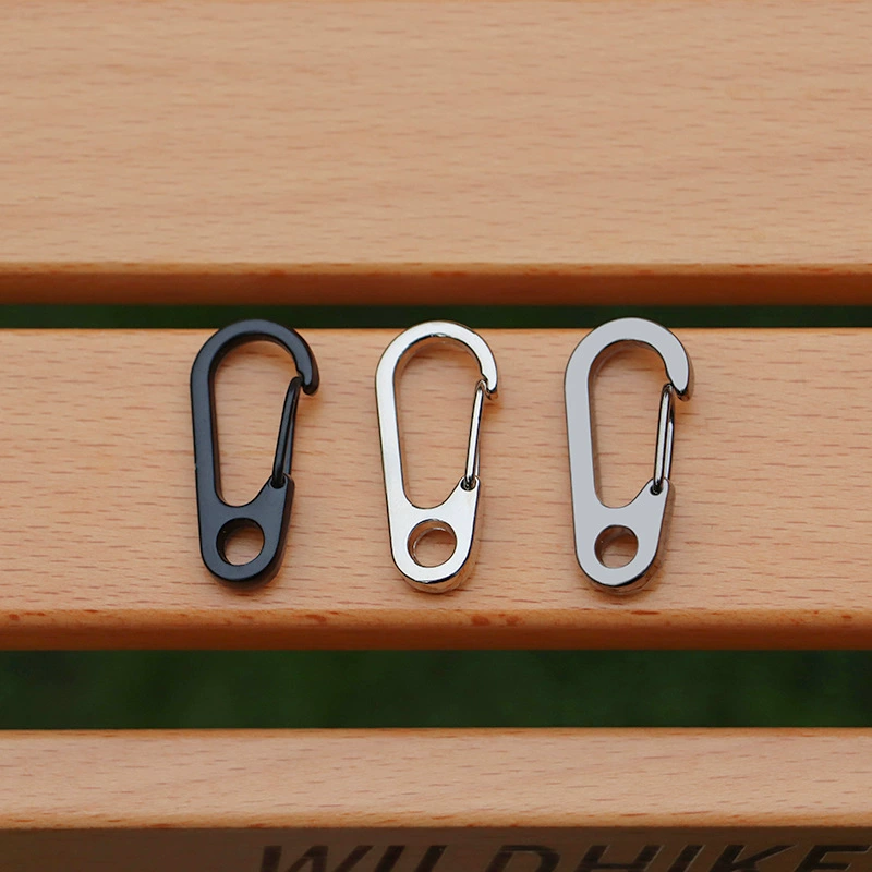 D1 Simpling Mini D -type buckle keychain Fast -hooking Mountaineering buckle EDC Tools Hot Sale