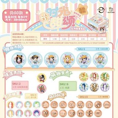 9月中旬发货正版授权《一人之下》时光甜颂系列徽章盲抽谷子吧唧