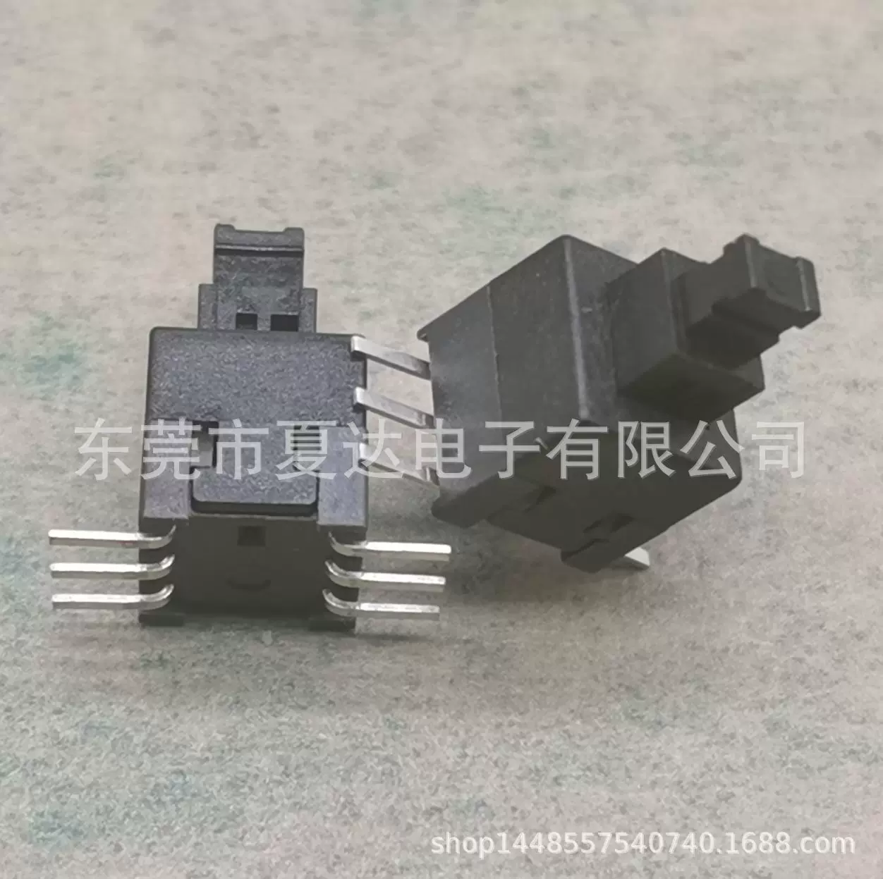 厂家定制7*7按键六脚开关耐高温回流焊自锁无锁贴片开关按钮开关