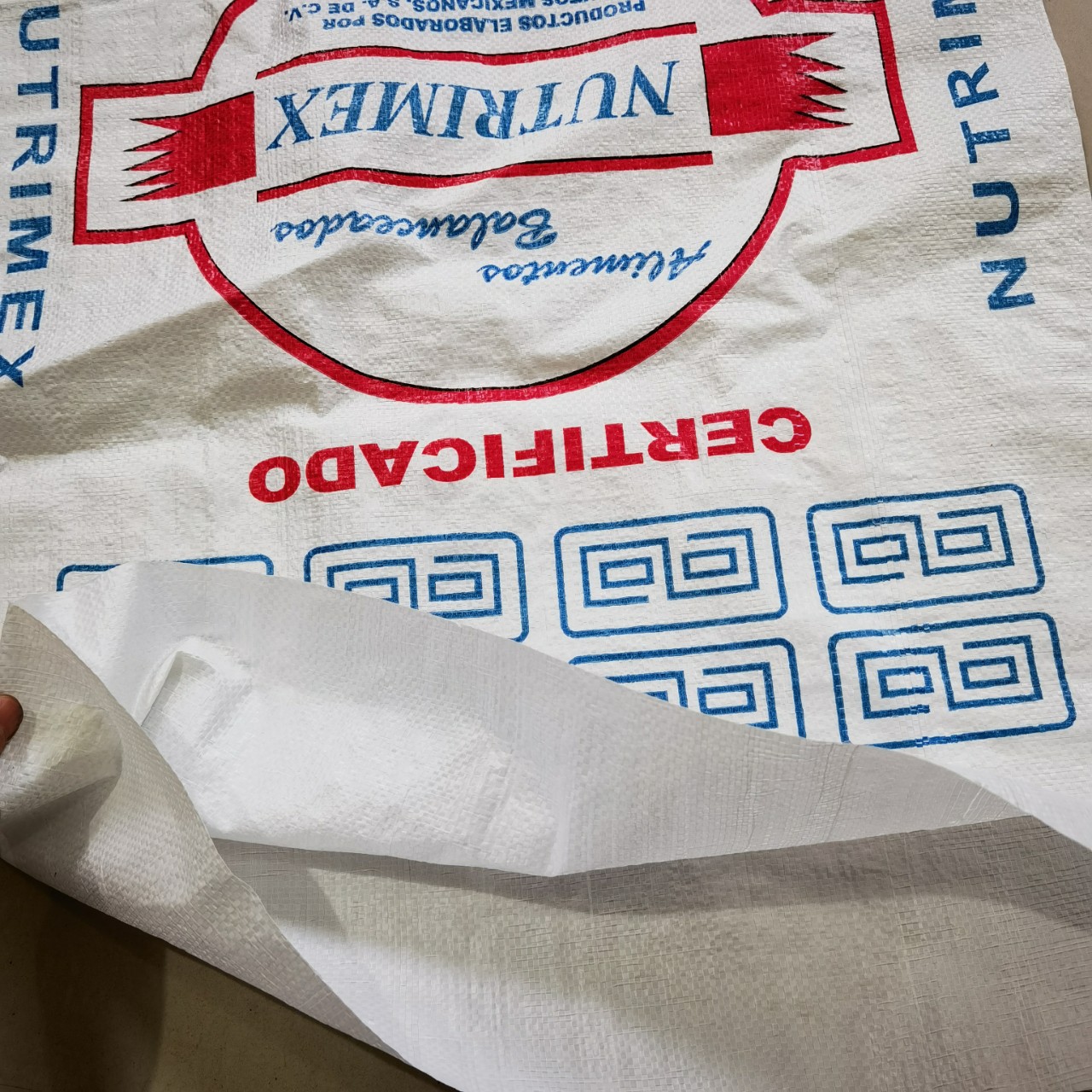 Pakistan rice ba PP woven bag出口巴基斯坦编织袋专业生产