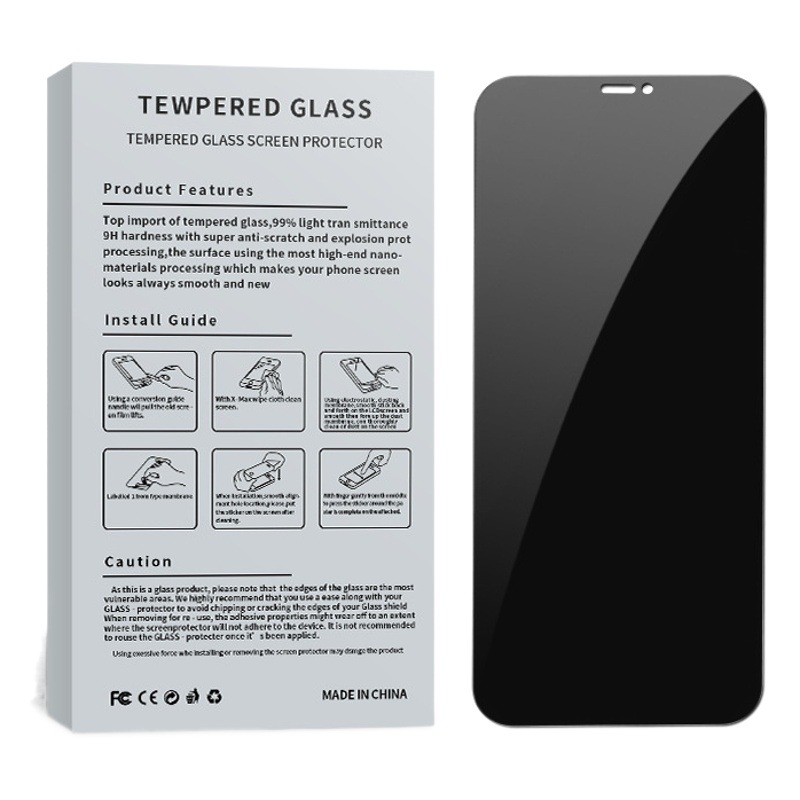 Adecuado para iPhone15 película templada 11 película anti-Peep Apple 13 película para teléfono móvil 14 Pantalla Completa XR Apple 12 película templada