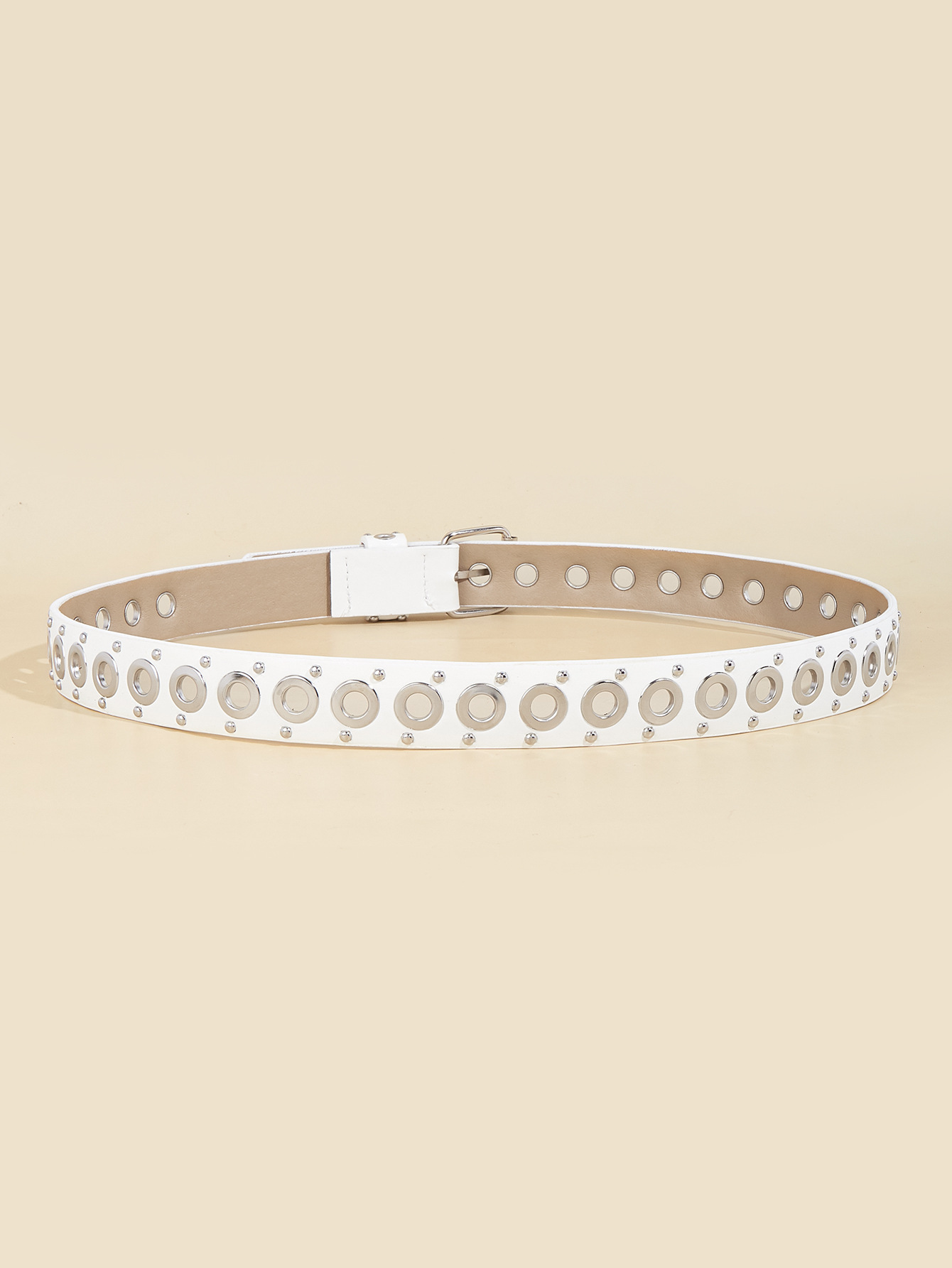 86g Weight Belt Classification 1 Piece Quantity Casual Occasion Pu Leather, Iron Material Solid Color Pattern Women's Gender Plating Design Simple Style Style Simple Style Solid Color Pu Leather Iron Plating  Women's Leather Belts 7
