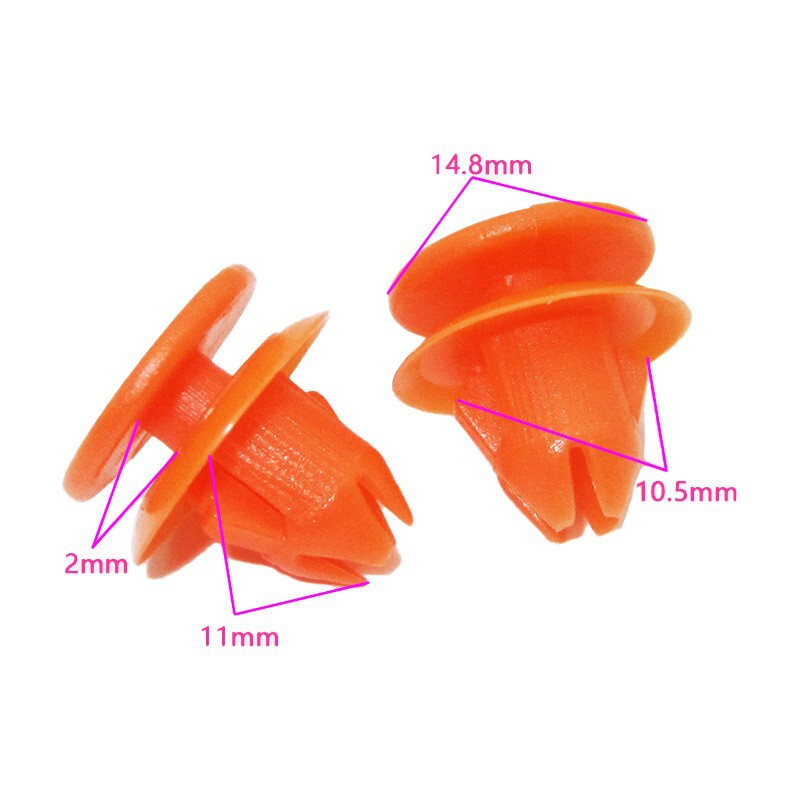 Suitable for Volvo S80L S60 S40 XC90 door guard strip side skirt car buckle clip accessories