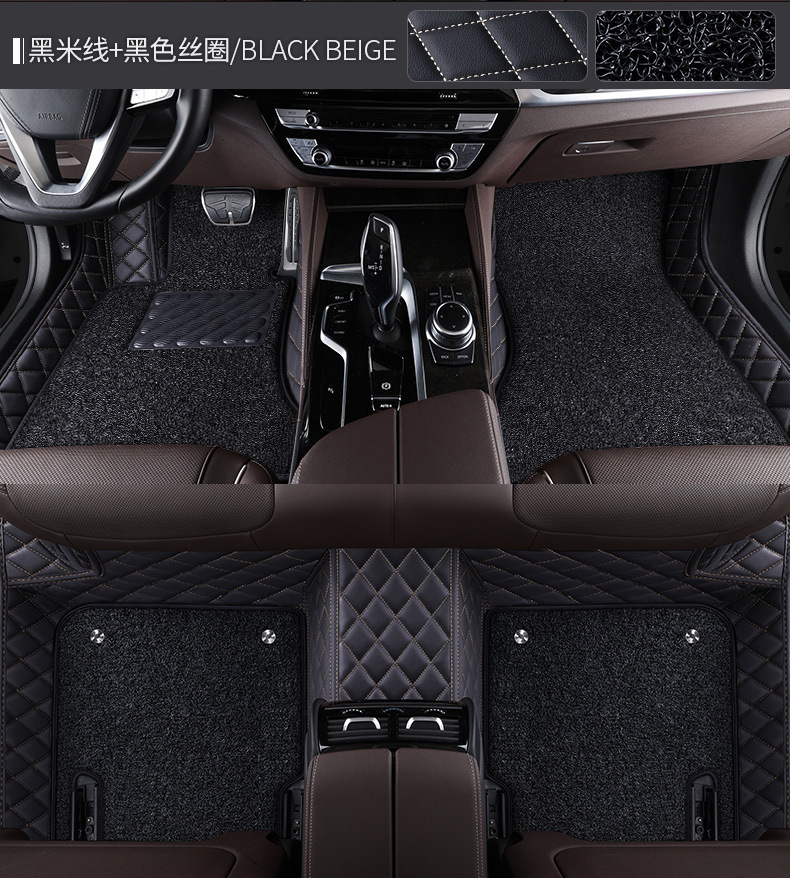The new XPE car special foot mat fully surrounds the car interior foot mat dirt-resistant floor mat car advanced sense car foot mat
