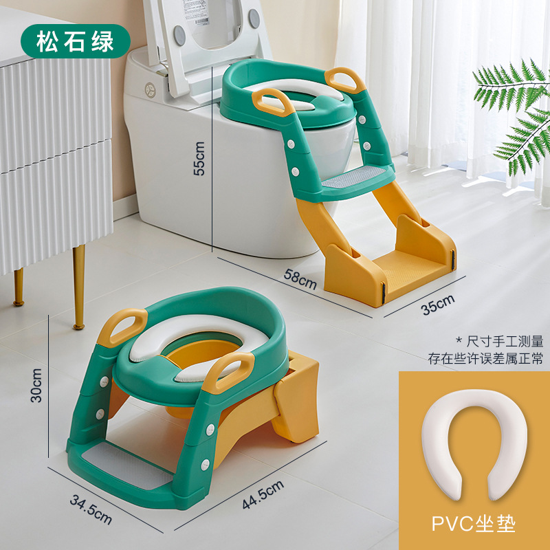 Fábrica al por mayor de los niños escalera aseo bebé anillo infantil bebé escalera plegable inodoro