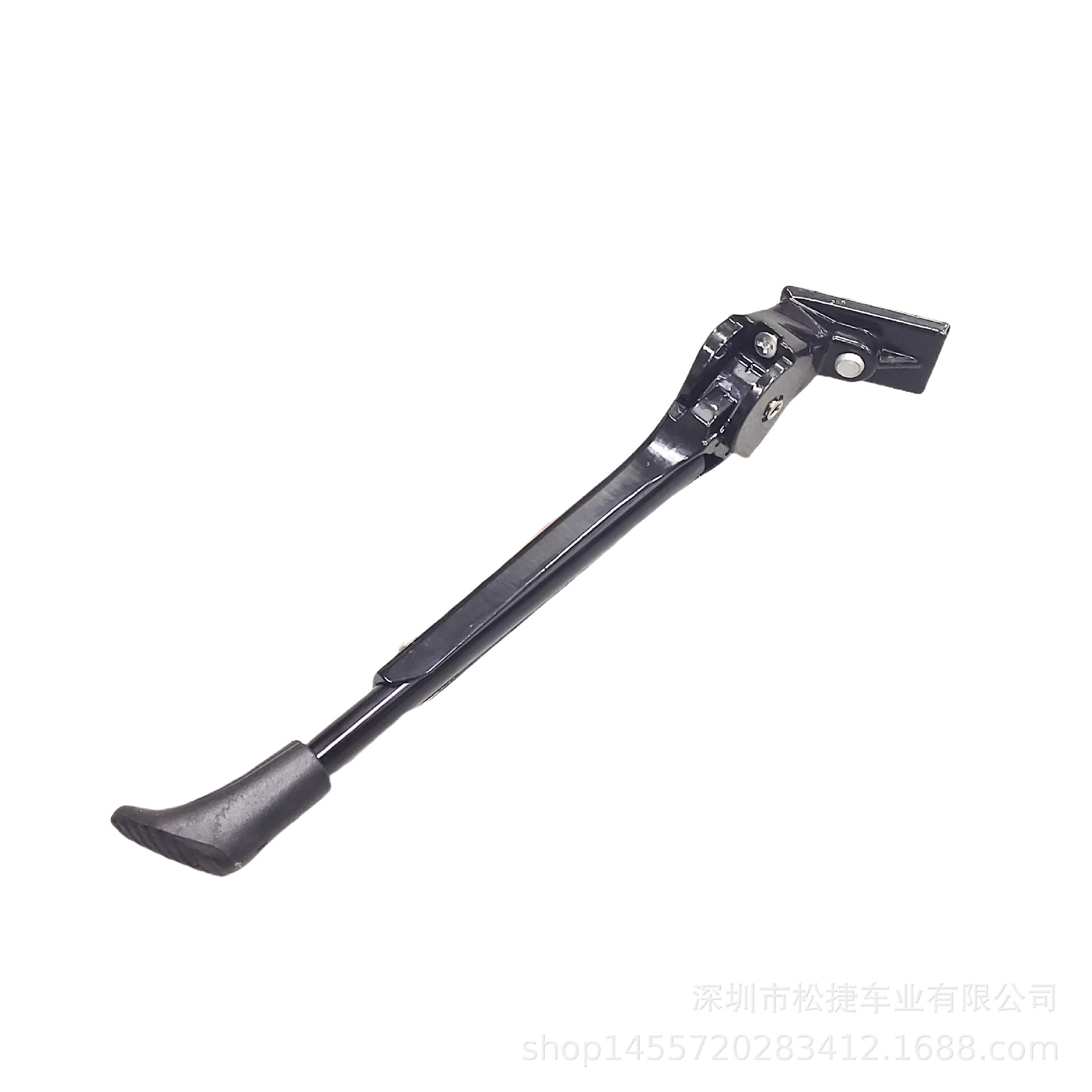 Adjustable Aluminum Alloy Center Stand for Mountain Bikes, Road Bikes, and Electric Bikes; Single Side Stand