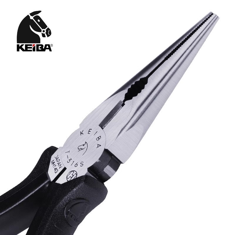 KEIBA コンチネンタル PL-726 ノズルプライヤー日本輸入工業用電子斜めペンチ/ラジオペンチ/バイス|undefined