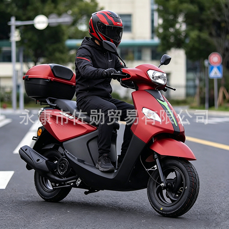 Qiaoge JOG 125cc motorcycle is fuel-efficient and can be registered nationwide for both men and women