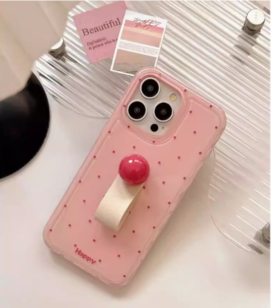 Ins simple punto de onda de color sólido para 14ProMax funda para teléfono móvil iPhone12/13 Apple 15 hembra 14 cáscara de gelatina