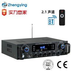 源工場AV-628BT家庭用高出力プロフェッショナル光ファイバー同軸重低音Bluetoothパワーアンプ卸売