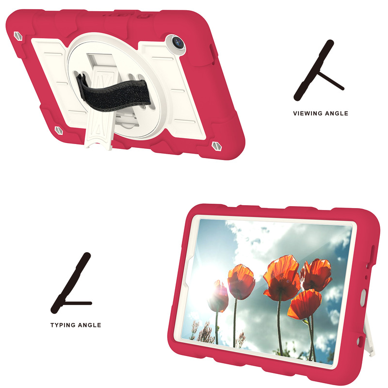 Suitable for Samsung A9/A11 8.7 tablet case with strap X110/X133 silicone tablet case