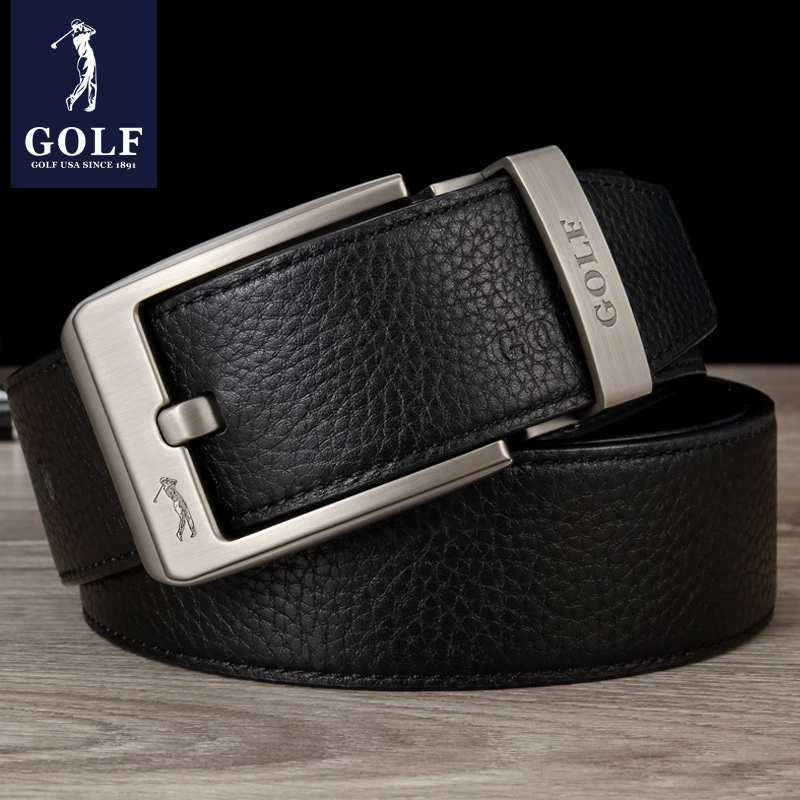 Belt, retro leather gift box, trousers, cowhide